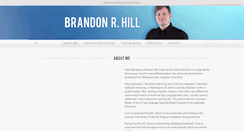 Desktop Screenshot of brandonrhill.com